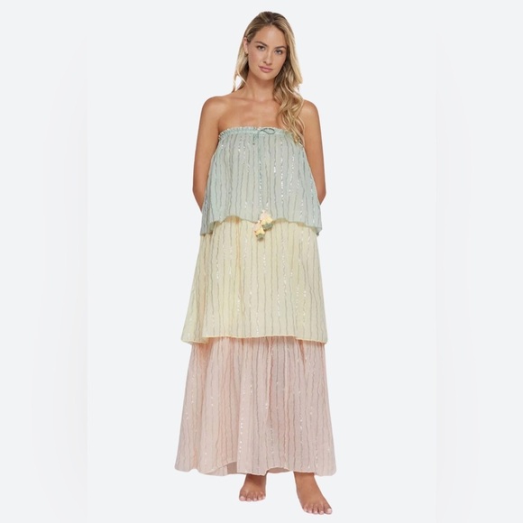 PQ Swim Briar Dress in Golden Hour - Picture 1 of 8